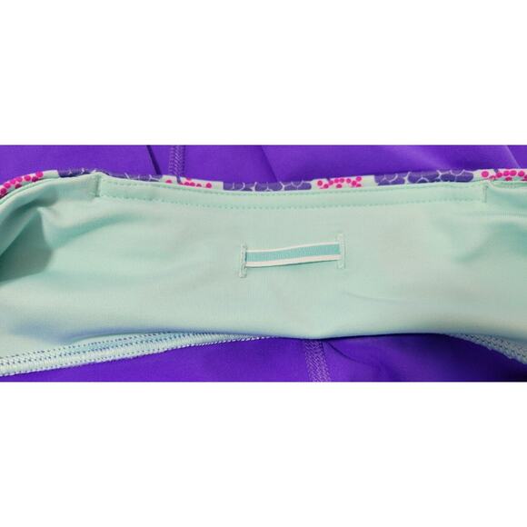 Lululemon Inspire Crop II Womens Sz 6 Power Purple Twiggy Print Luxtreme Legging - Picture 6 of 7